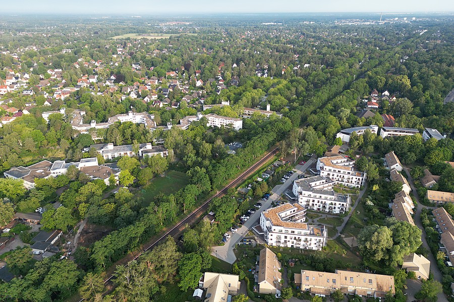 Luftbild Diakoniezentrum Heiligensee